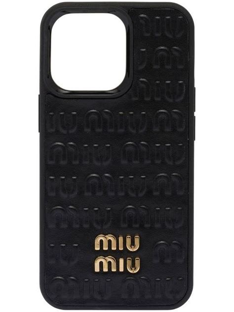 miu miu iphone 11 pro case|Miu Miu Iphone 11 Pro Case In Black .